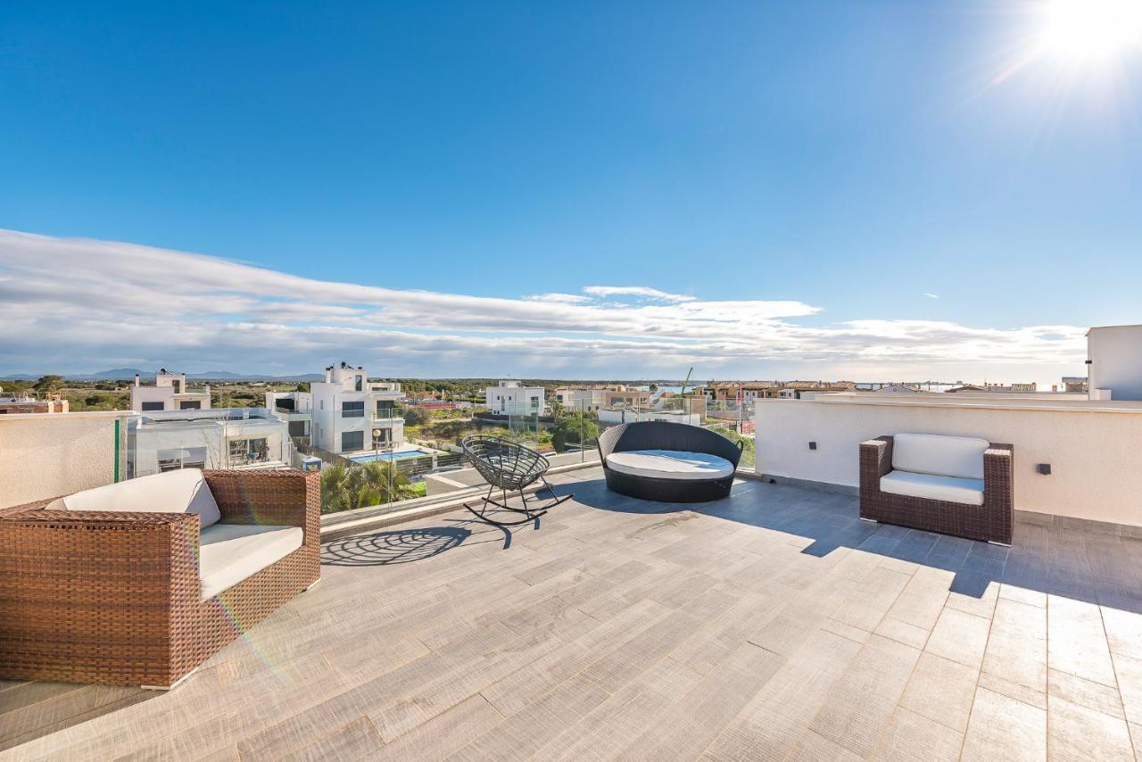 Villa 11 Oasis Del Mare, 5Min Strand, Wifi, Klima, Fussbodenheizung Sa Rapita Luaran gambar